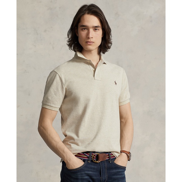 폴로랄프로렌 폴로 랄프 로렌 Polo Ralph Lauren Mens Cotton Custom Slim Fit Mesh Polo Shirt 15912907