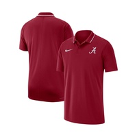 Nike Mens Crimson Alabama Crimson Tide Coaches Performance Polo Shirt 16515363