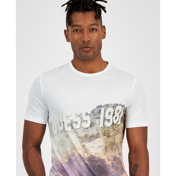  GUESS Mens 모우 Mountain Graphic T-Shirt 16584796