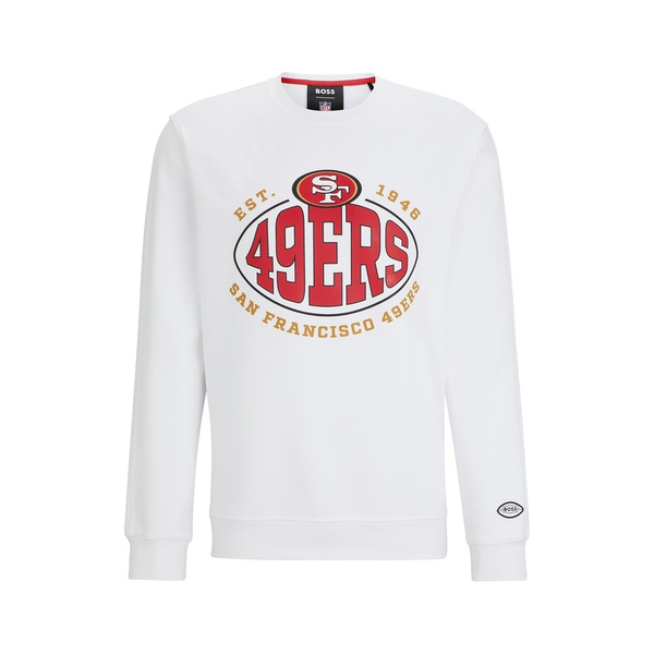 휴고보스 휴고 Hugo Boss Mens Boss x San Francisco 49ers NFL Sweatshirt 16559767