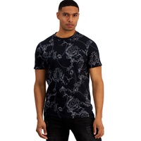 GUESS Mens Gold Chains Graphic T-Shirt 16911206