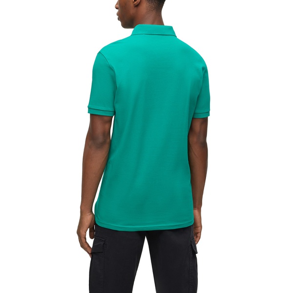 휴고보스 휴고 Hugo Boss Mens Logo Patch Slim-Fit Polo Shirt 16559305