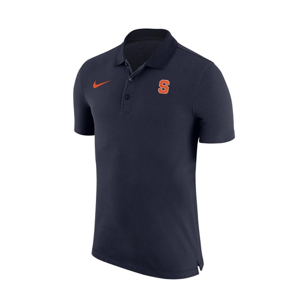 나이키 Nike Mens Navy Syracuse Orange Sideline Polo Shirt 17270262