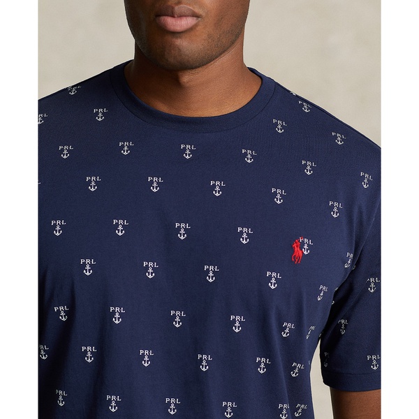 폴로랄프로렌 폴로 랄프 로렌 Polo Ralph Lauren Mens Big & Tall Logo-Anchor Jersey T-Shirt 16424803