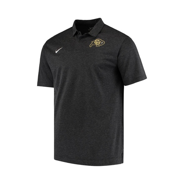 나이키 Nike Mens Black Colorado Buffaloes College Performance Polo Shirt 17510722
