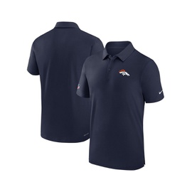 Nike Mens Navy Denver Broncos Sideline Coaches Dri-FIT Polo Shirt 17819644