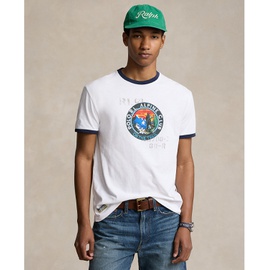 폴로 랄프 로렌 Polo Ralph Lauren Mens Classic-Fit Jersey Graphic T-Shirt 16800711