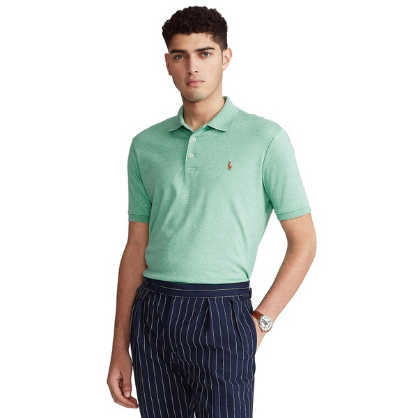 폴로랄프로렌 폴로 랄프 로렌 Polo Ralph Lauren Mens Custom Slim Fit Soft Cotton Polo Shirt 9514243