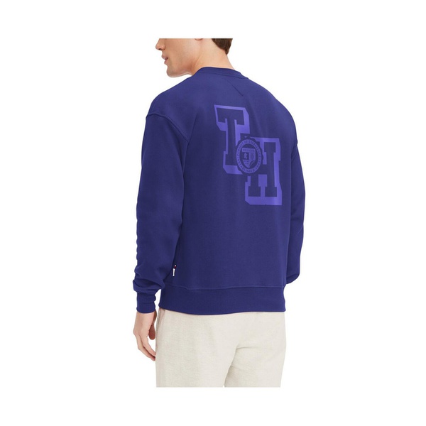 타미힐피거 Tommy Hilfiger Mens Purple Baltimore Ravens Ronald Crew Sweatshirt 15399667