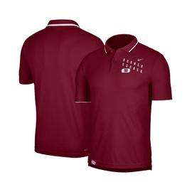 Nike Mens Crimson Oklahoma Sooners Wordmark Performance Polo Shirt 16293429
