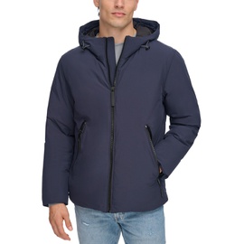 DKNY Mens Hooded Full-Zip Jacket 16218690