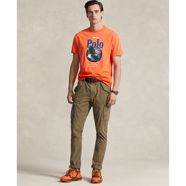 폴로랄프로렌 폴로 랄프 로렌 Polo Ralph Lauren Mens Classic-Fit Jersey Graphic T-Shirt 15890235