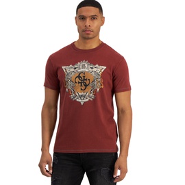 GUESS Mens Tiger Emblem Logo Graphic T-Shirt 16911203