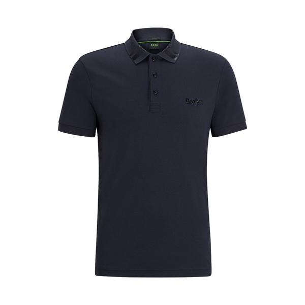 휴고보스 휴고 Hugo Boss Mens Logo Detail Slim-Fit Polo Shirt 16559576
