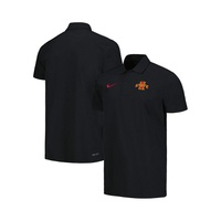 Nike Mens Black Iowa State Cyclones Sideline Polo Shirt 17270266
