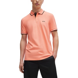 휴고 Hugo Boss Mens Branding Slim-Fit Polo Shirt 17625741