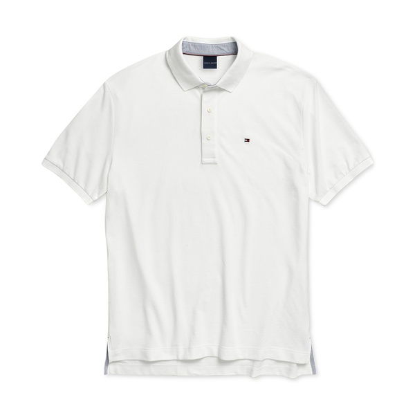 타미힐피거 Tommy Hilfiger Mens Classic-Fit Ivy Polo Shirt with Magnetic Closure 10591693