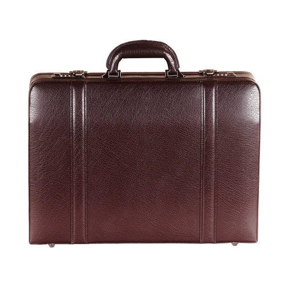  Mancini Mens Business Collection Expandable Attache Case Bag 13389499
