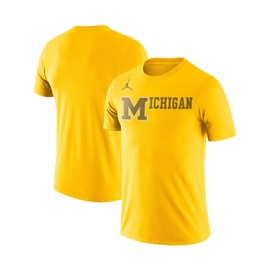 Jordan Mens Maize Michigan Wolverines Basketball R에트로 ETRO 2-Hit T-shirt 13492218