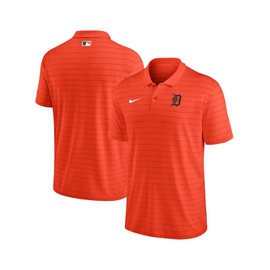 Nike Mens Orange D에트로 ETROIT Tigers Authentic Collection Victory Striped Performance Polo Shirt 16219628