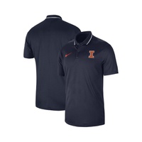 Nike Mens Navy Illinois Fighting Illini 2023 Sideline Coaches Performance Polo Shirt 16477490