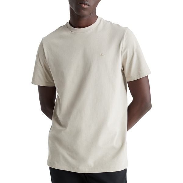 캘빈클라인 Calvin Klein Mens Smooth Cotton Solid Crewneck T-Shirt 13365087