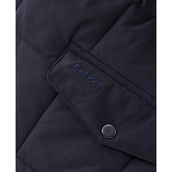  바버 Barbour Mens Winter Chelsea Box Quilted Full-Zip Jacket 16877512