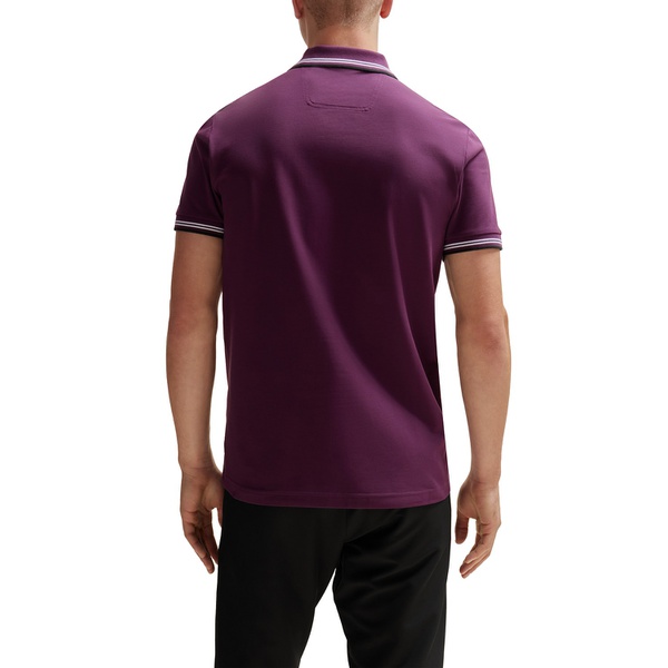 휴고보스 휴고 Hugo Boss Mens Slim-Fit Branded Polo Shirt 17230389