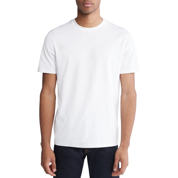 캘빈클라인 Calvin Klein Mens Short Sleeve Supima Cotton Interlock T-Shirt 17766539