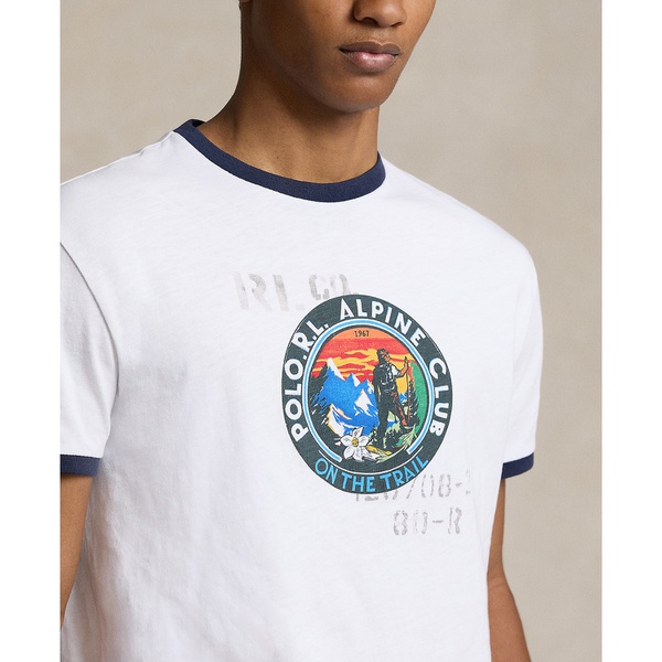 폴로랄프로렌 폴로 랄프 로렌 Polo Ralph Lauren Mens Classic-Fit Jersey Graphic T-Shirt 16800711