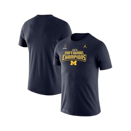 Jordan Mens Brand Navy Michigan Wolverines College Football Playoff 2023 National Champions Legend Performance T-shirt 17886327
