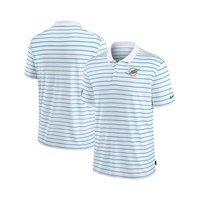 Nike Mens White Miami Dolphins 2022 Sideline Lock Up Victory Performance Polo Shirt 17986362