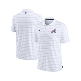 Nike Mens White Atlanta Braves City Connect Victory Performance Polo Shirt 17986270
