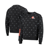 Tommy Hilfiger Mens Black Cleveland Browns Reid Graphic Pullover Sweatshirt 13536079