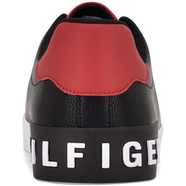 타미힐피거 Tommy Hilfiger Mens Rezmon Lace Up Low Top with H Logo Sneakers 14896539
