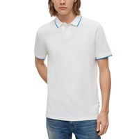 휴고 Hugo Boss Mens Contrast Detailing Polo Shirt 15661767