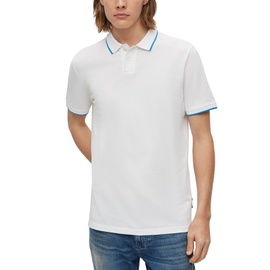 휴고 Hugo Boss Mens Contrast Detailing Polo Shirt 15661767