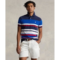 폴로 랄프 로렌 Polo Ralph Lauren Mens Classic-Fit Striped Mesh Polo Shirt 15107402