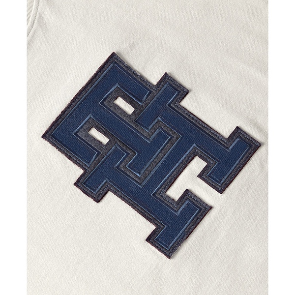 타미힐피거 Tommy Hilfiger Mens Short-Sleeve Monogram Applique T-Shirt 16559958