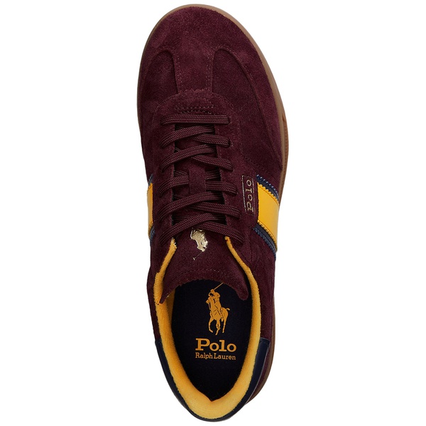 폴로랄프로렌 폴로 랄프 로렌 Polo Ralph Lauren Mens Heritage Aera Suede Logo Sneakers 16299567