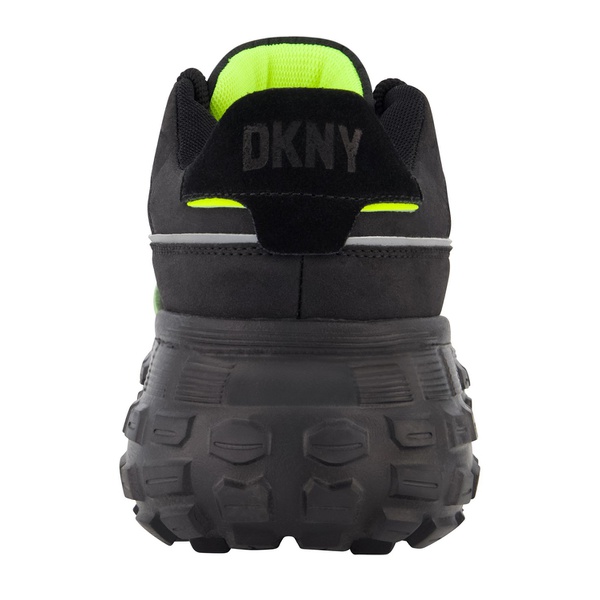DKNY DKNY Mens Mixed Media Low Top Lightweight Sole Trekking Sneakers 17063917