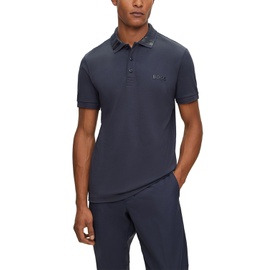 휴고 Hugo Boss Mens Logo Detail Slim-Fit Polo Shirt 16559576