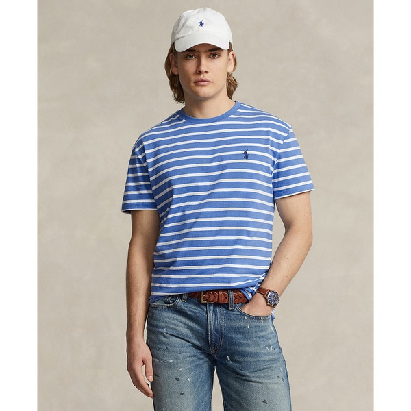폴로랄프로렌 폴로 랄프 로렌 Polo Ralph Lauren Mens Classic-Fit Striped Jersey T-Shirt 16833230