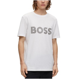 휴고 Hugo Boss Mens Logo Detail T-shirt 15661883