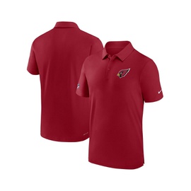 Nike Mens Cardinal Arizona Cardinals Sideline Coaches Performance Polo Shirt 16714163