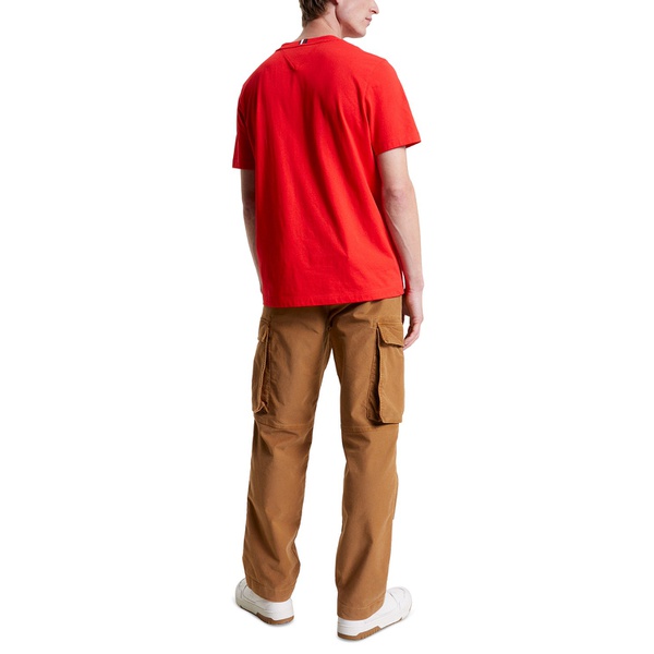 타미힐피거 Tommy Hilfiger Mens Regular-Fit Monogram T-Shirt 15801188