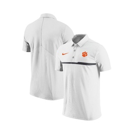 Nike Mens White Clemson Tigers Coaches Performance Polo Shirt 16873282