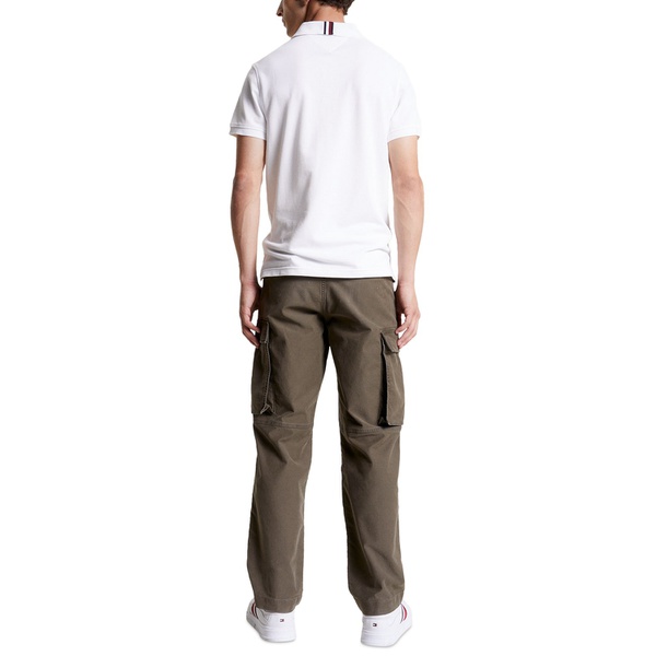 타미힐피거 Tommy Hilfiger Classic Fit Short-Sleeve Bubble Stitch Polo Shirt 16559932