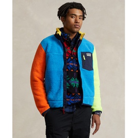 폴로 랄프 로렌 Polo Ralph Lauren Mens Color-Blocked Pile Fleece Jacket 15913121