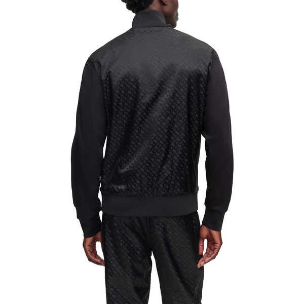 휴고보스 휴고 Hugo Boss Mens Monogram Pattern Regular-Fit Sweatshirt 16591407